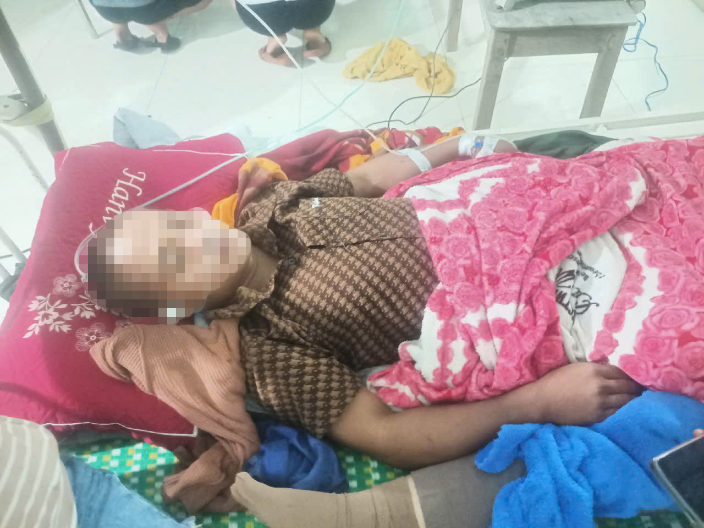 岘港山区5人因山体滑坡和树木倒塌受伤